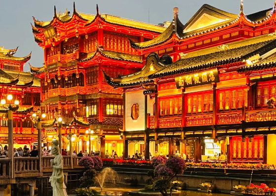 上海外宾一日游（英文团）Shanghai Old Town, Yu Garden, Zhujiajiao Water Town & Bund Night View Bus Tour