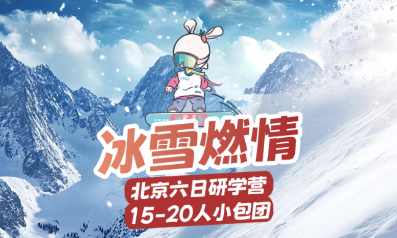 【冰雪燃情-春节】北京研学六日游：含故宫鼓楼环球